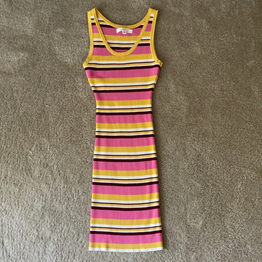 Small bodycon striped dress